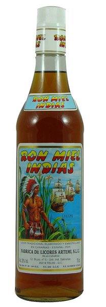 Ron Miel Indias 70 cl.