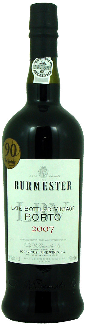 Burmester late bottled vintage 2007