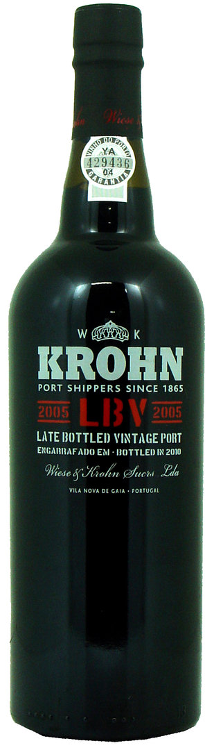 Krohn late bottled vintage 2005.