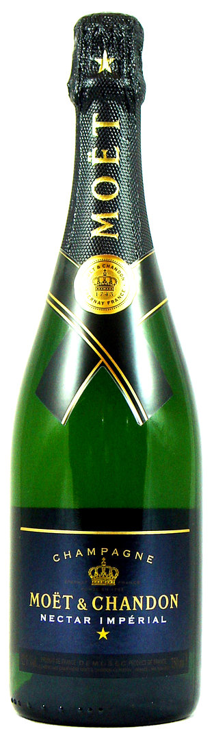 Moet & Chandon Nectar Champagne.
