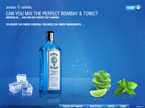 Bombay Sapphire gin 50 cl.